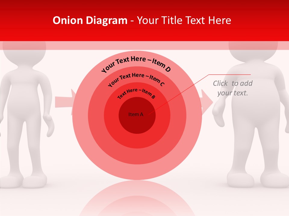 Obese Figure Belly PowerPoint Template