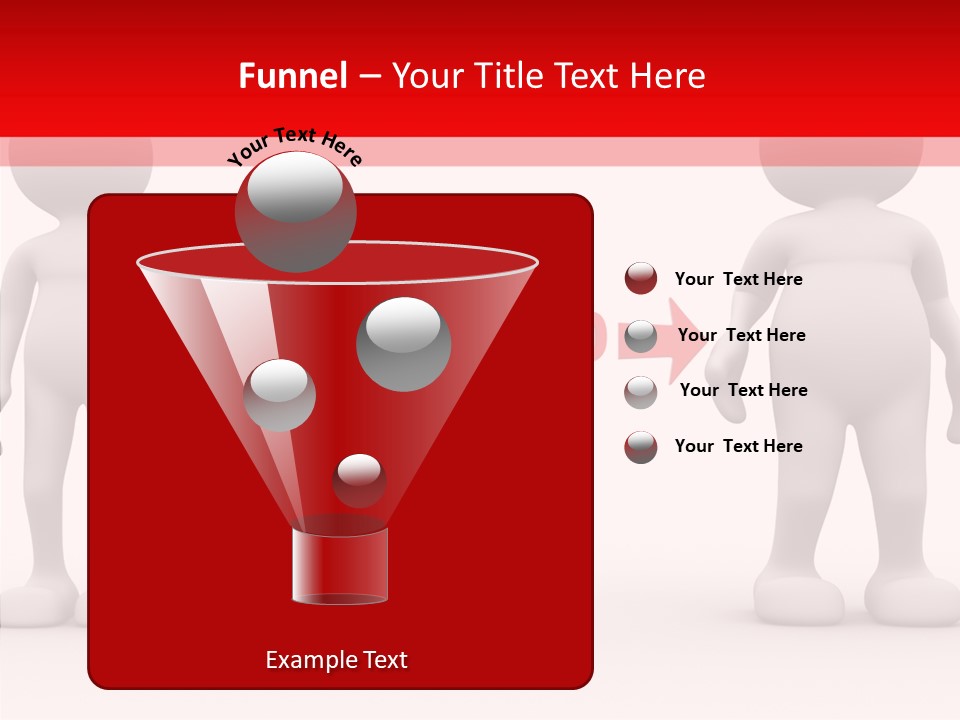 Obese Figure Belly PowerPoint Template