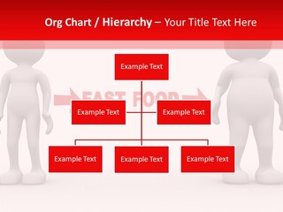 Obese Figure Belly PowerPoint Template
