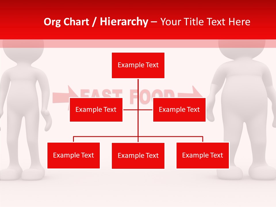 Obese Figure Belly PowerPoint Template