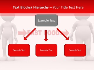 Obese Figure Belly PowerPoint Template