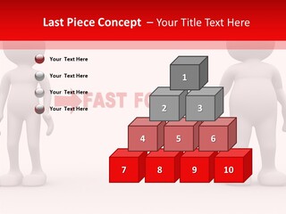 Obese Figure Belly PowerPoint Template