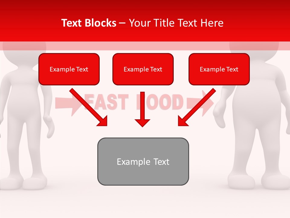 Obese Figure Belly PowerPoint Template