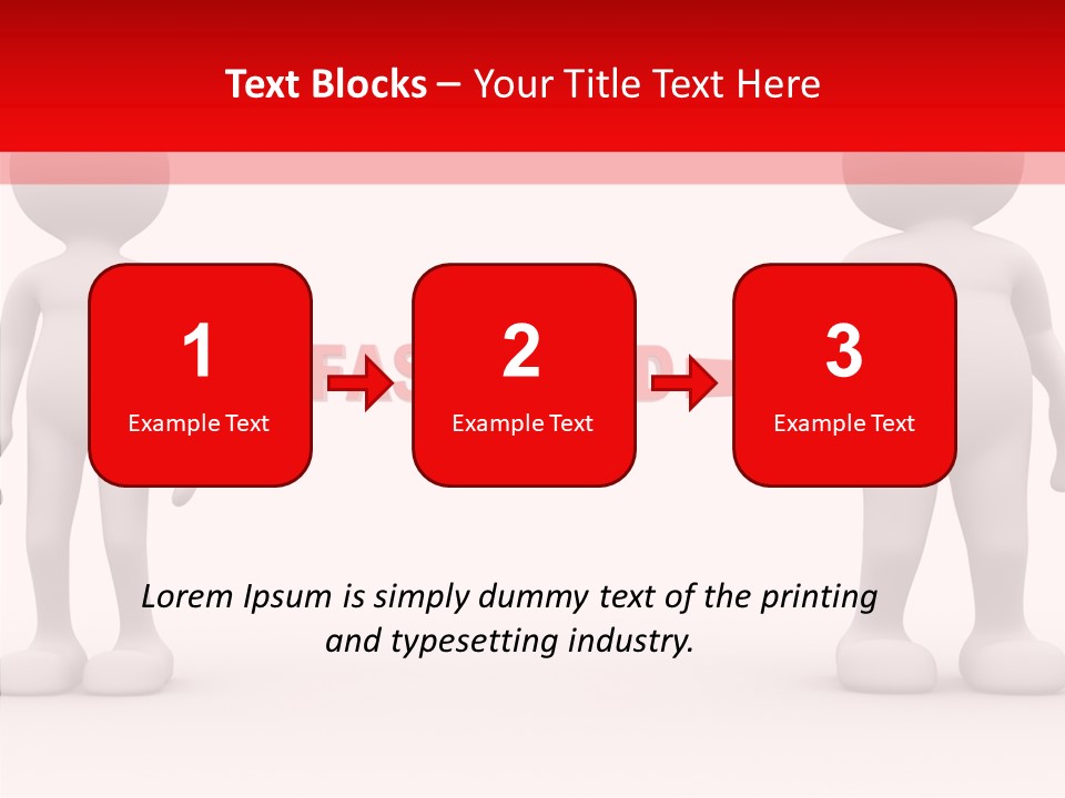 Obese Figure Belly PowerPoint Template
