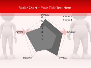Obese Figure Belly PowerPoint Template