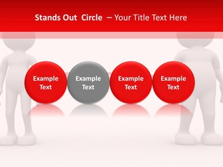 Obese Figure Belly PowerPoint Template