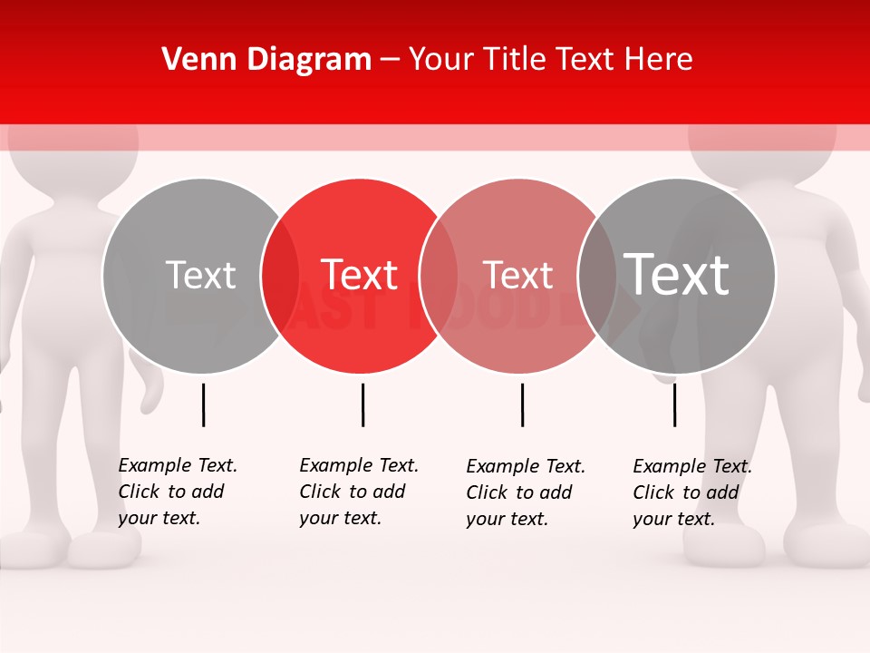 Obese Figure Belly PowerPoint Template