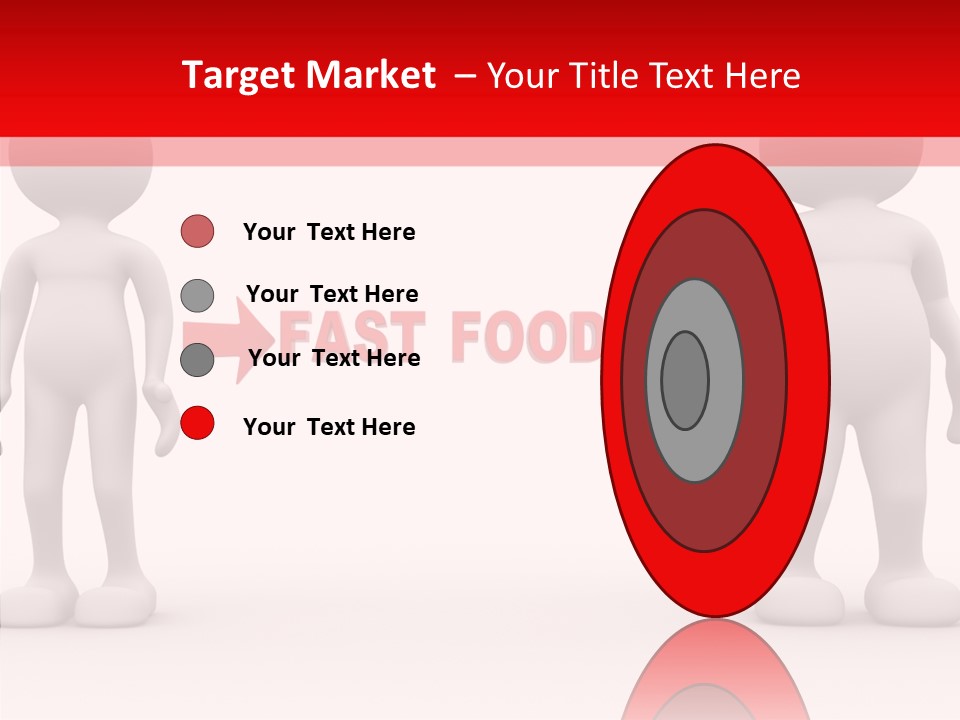Obese Figure Belly PowerPoint Template