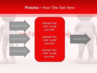 Obese Figure Belly PowerPoint Template