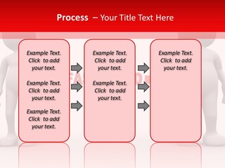 Obese Figure Belly PowerPoint Template