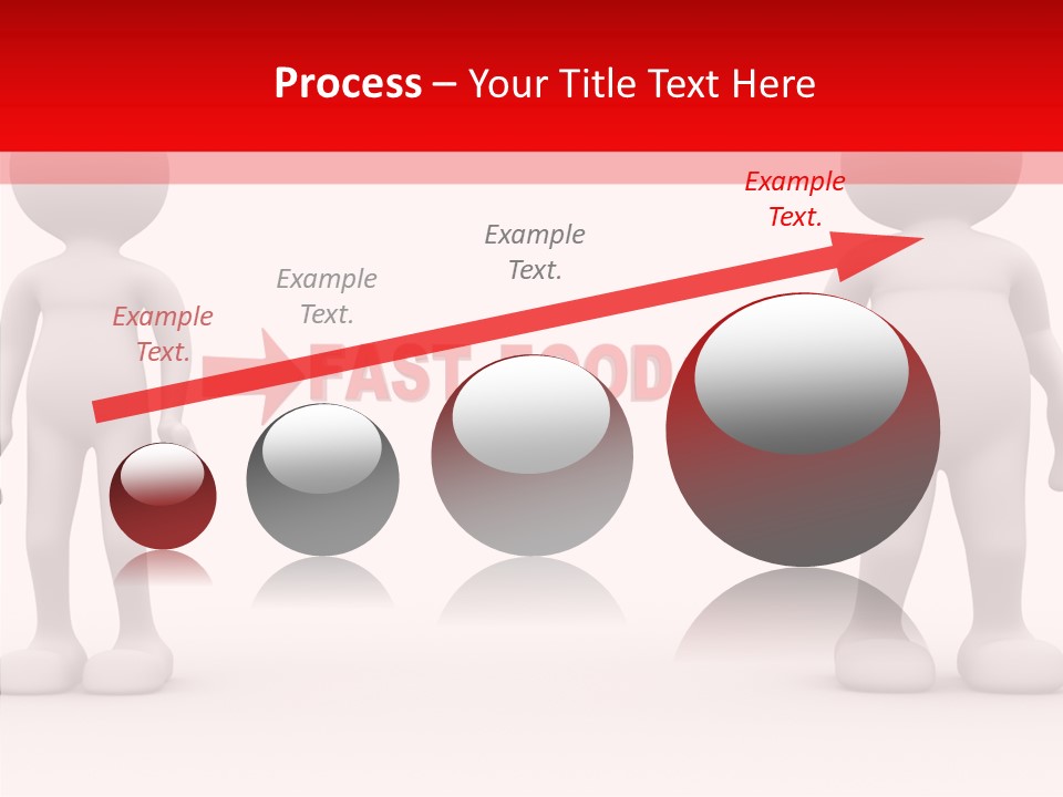 Obese Figure Belly PowerPoint Template