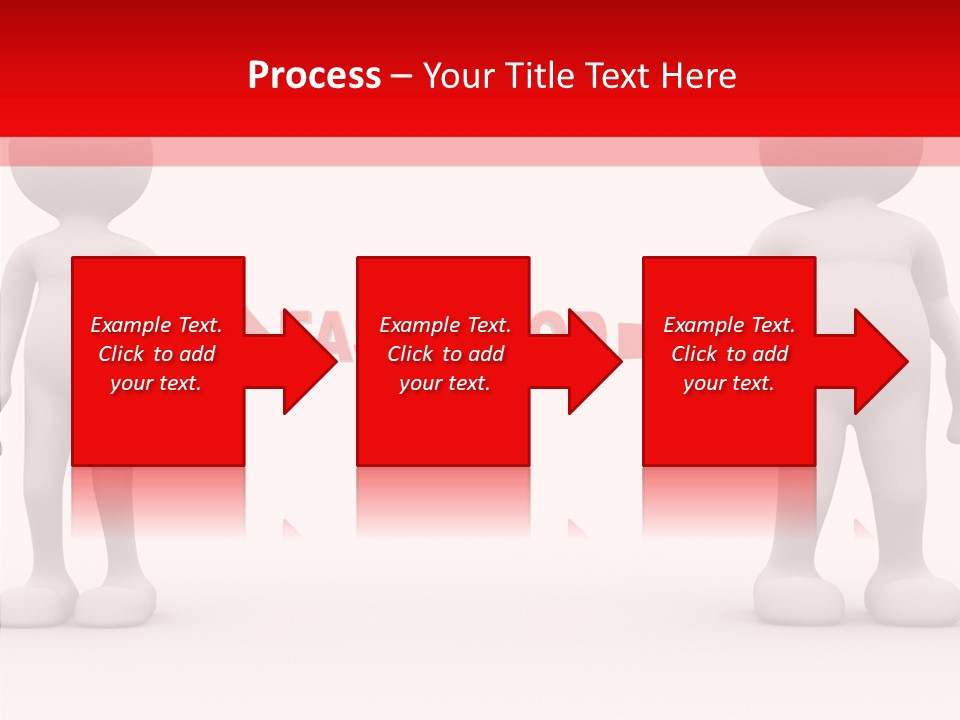Obese Figure Belly PowerPoint Template