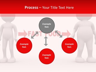 Obese Figure Belly PowerPoint Template