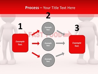 Obese Figure Belly PowerPoint Template