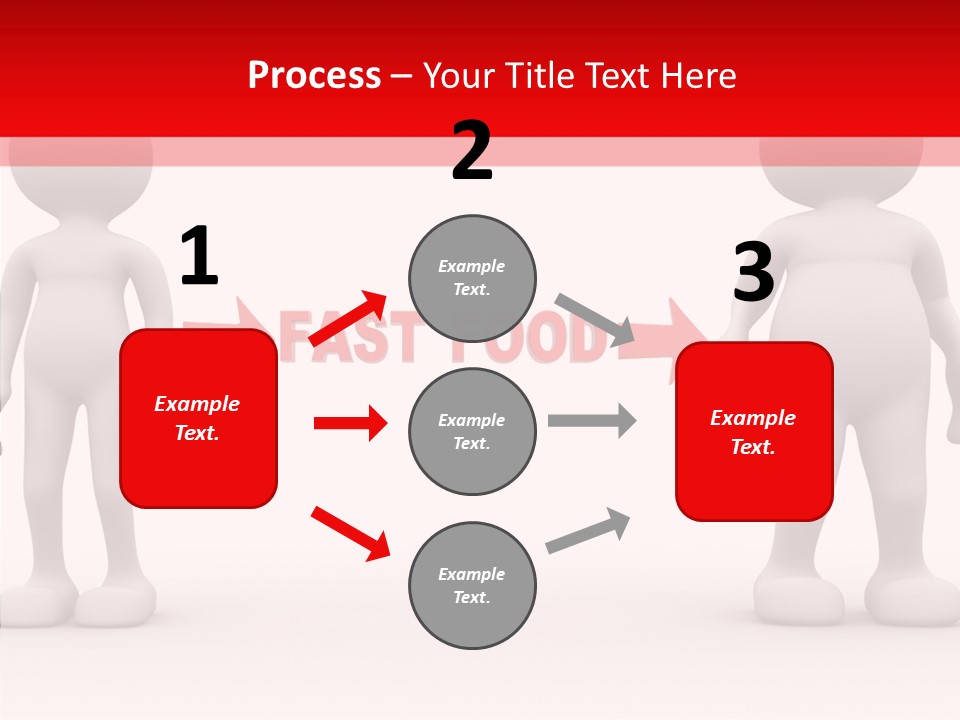 Obese Figure Belly PowerPoint Template