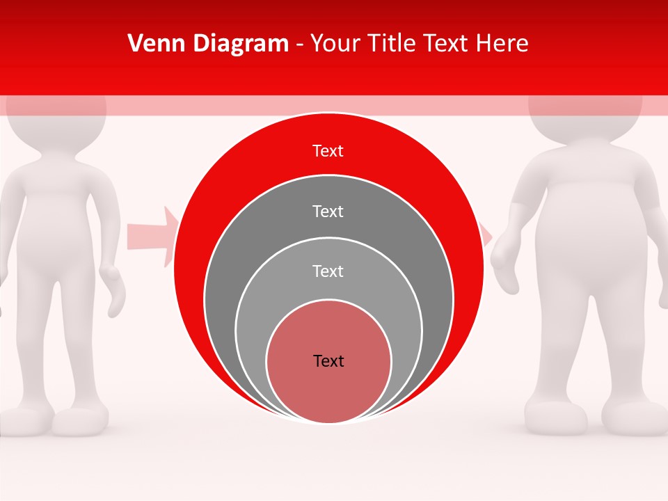 Obese Figure Belly PowerPoint Template