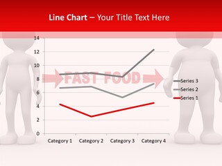 Obese Figure Belly PowerPoint Template