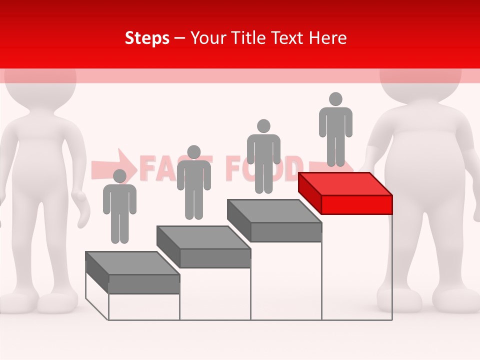 Obese Figure Belly PowerPoint Template