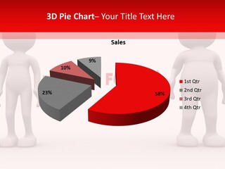 Obese Figure Belly PowerPoint Template
