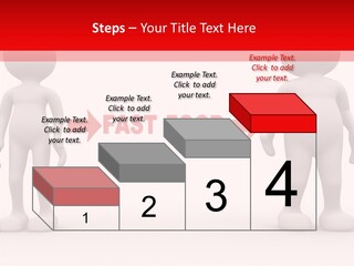 Obese Figure Belly PowerPoint Template
