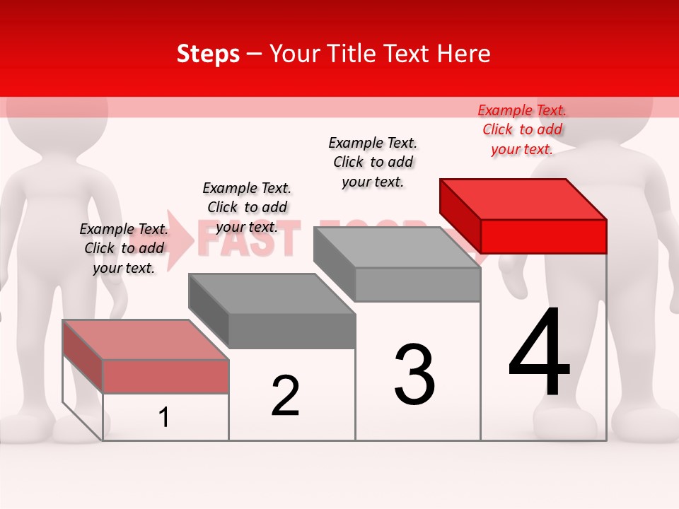 Obese Figure Belly PowerPoint Template
