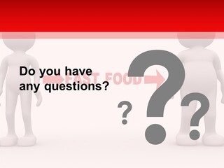 Obese Figure Belly PowerPoint Template