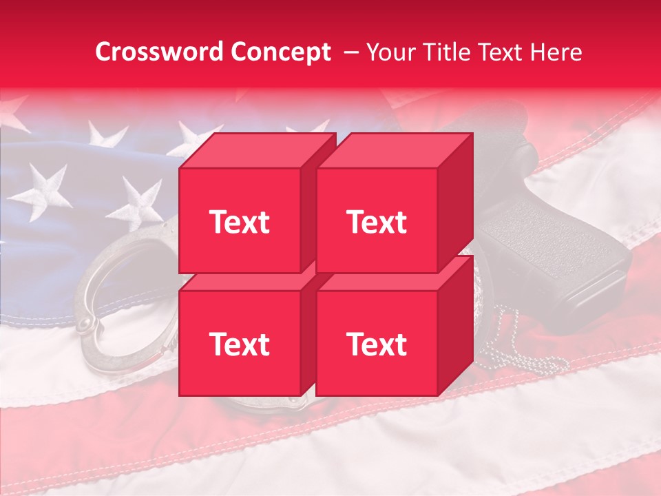 Holster Equipment Usa PowerPoint Template