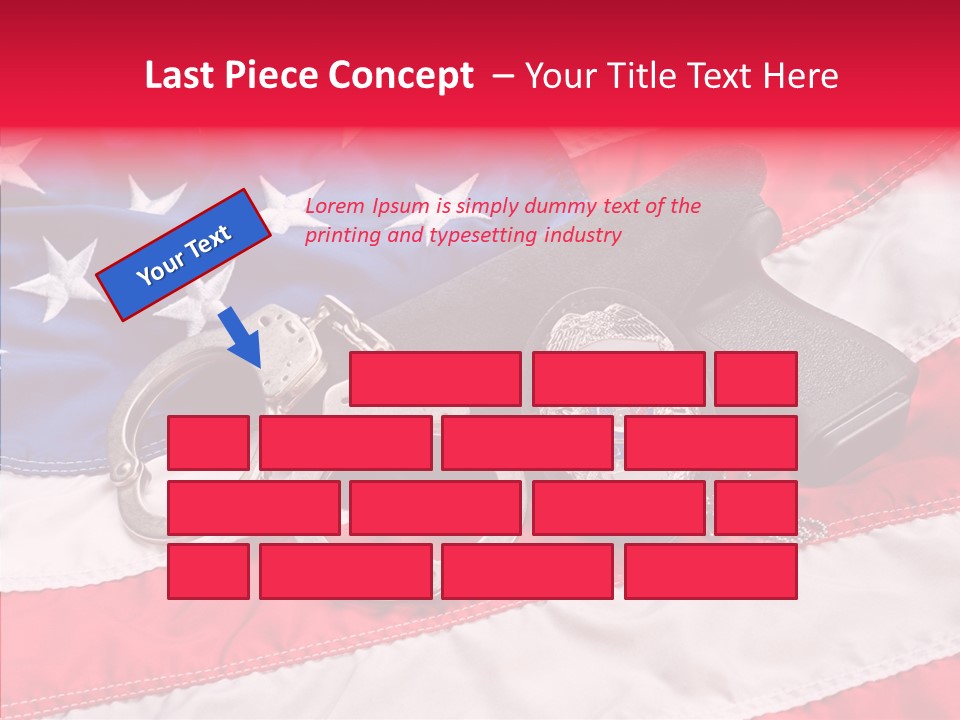 Holster Equipment Usa PowerPoint Template