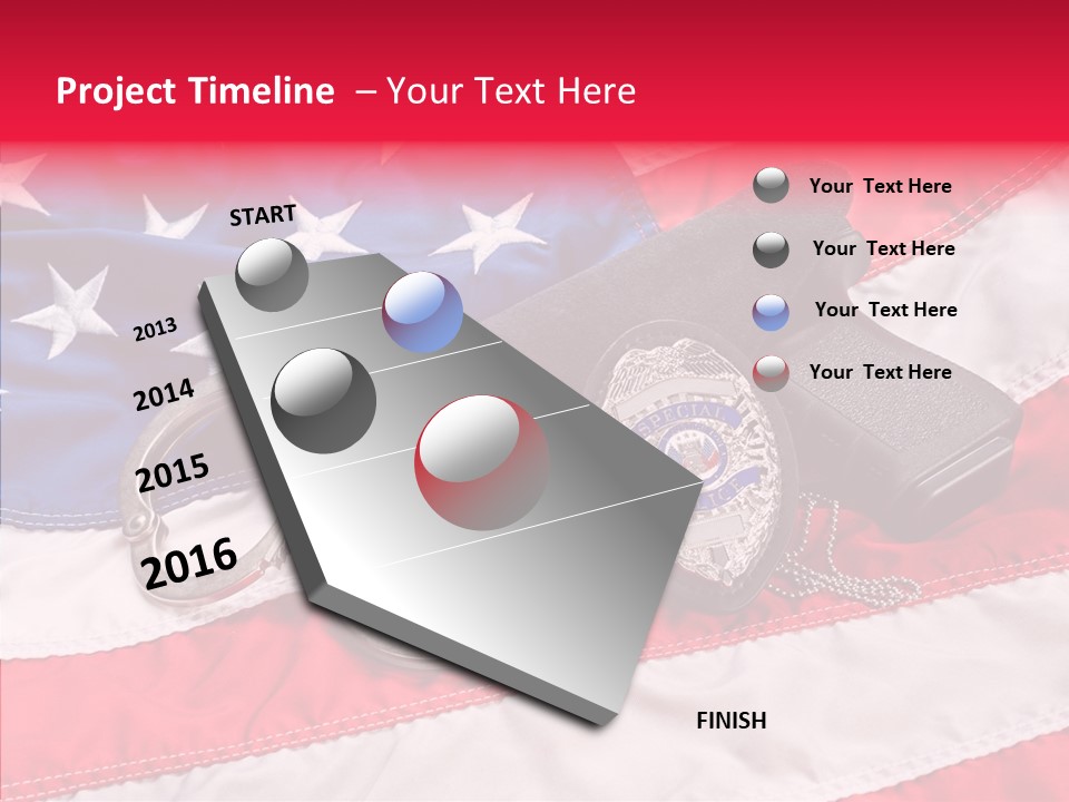 Holster Equipment Usa PowerPoint Template
