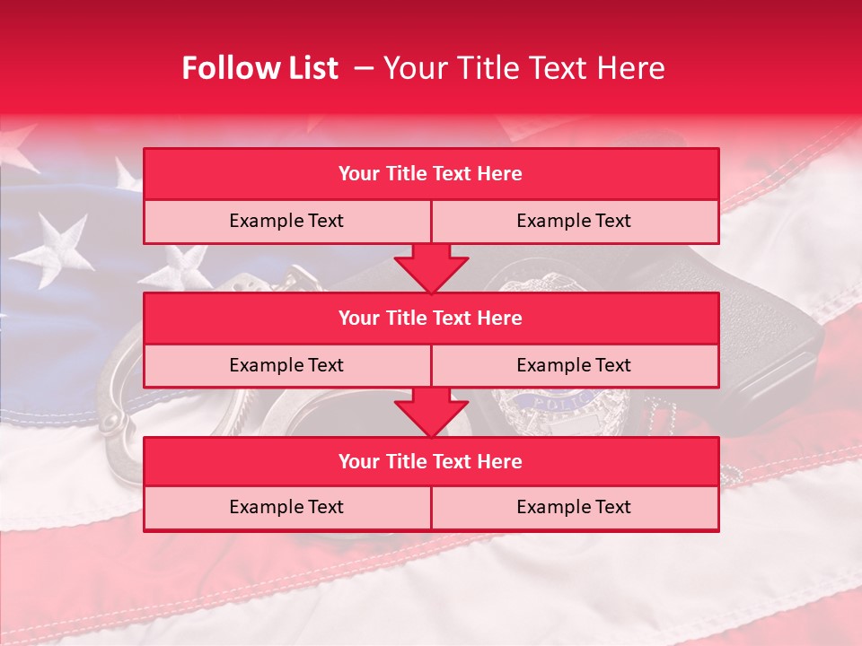 Holster Equipment Usa PowerPoint Template