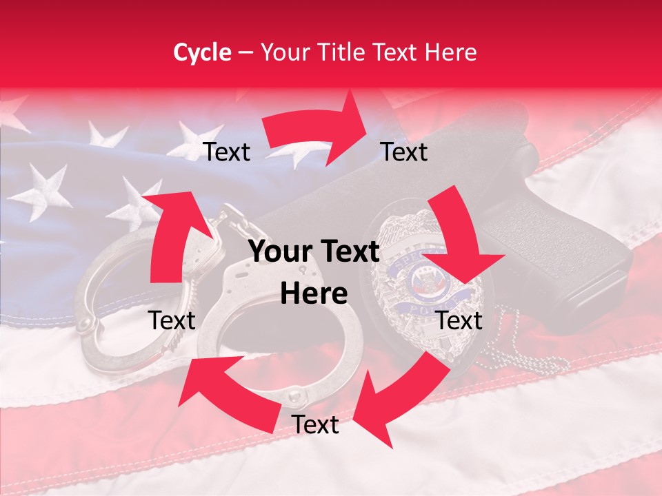 Holster Equipment Usa PowerPoint Template