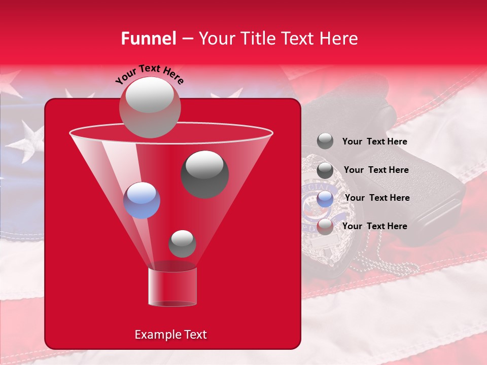 Holster Equipment Usa PowerPoint Template