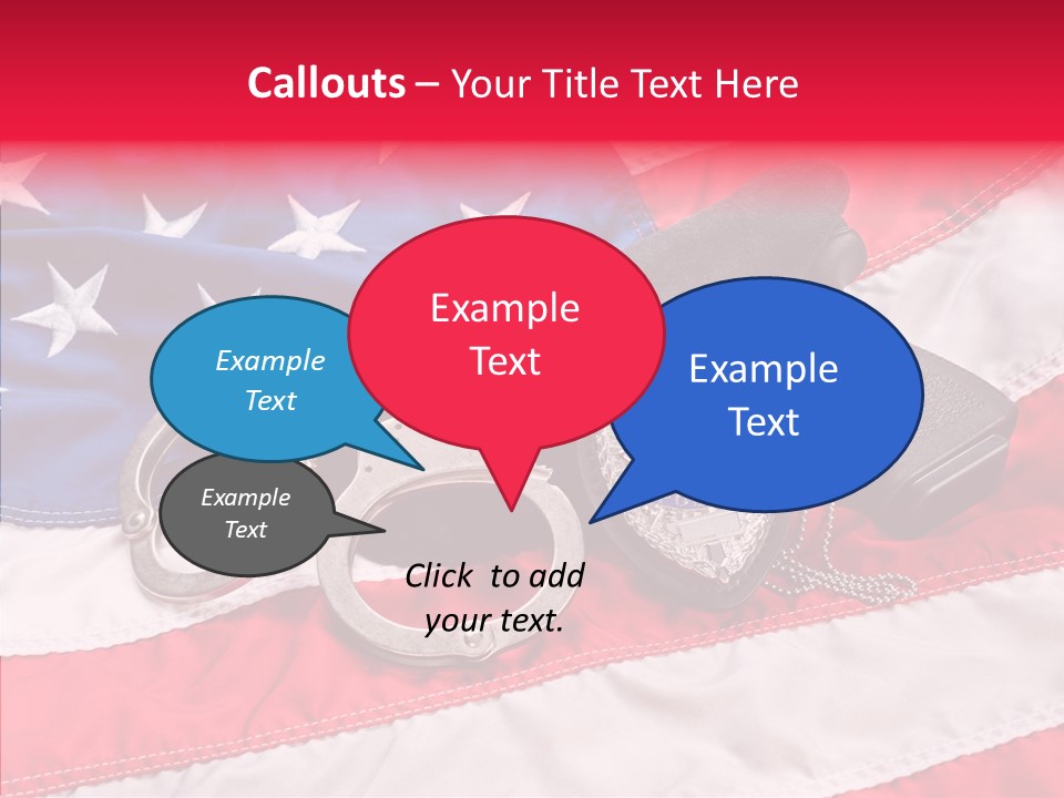 Holster Equipment Usa PowerPoint Template