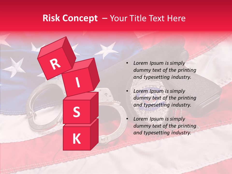 Holster Equipment Usa PowerPoint Template