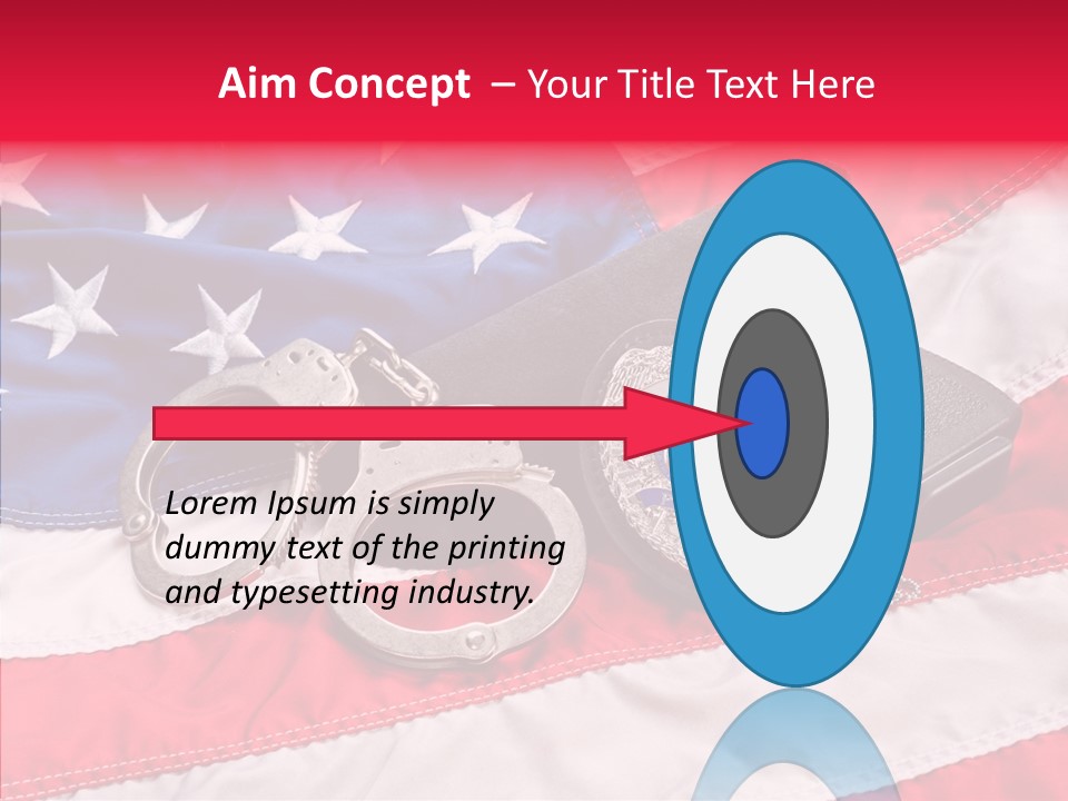 Holster Equipment Usa PowerPoint Template