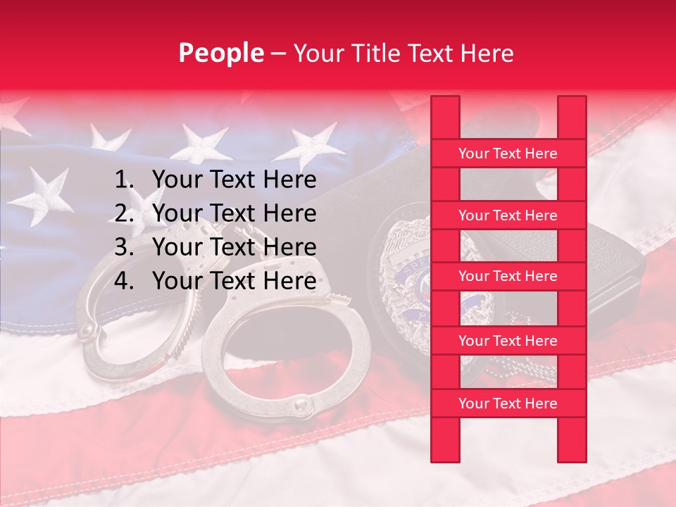 Holster Equipment Usa PowerPoint Template