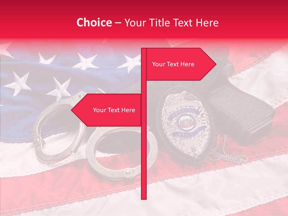Holster Equipment Usa PowerPoint Template