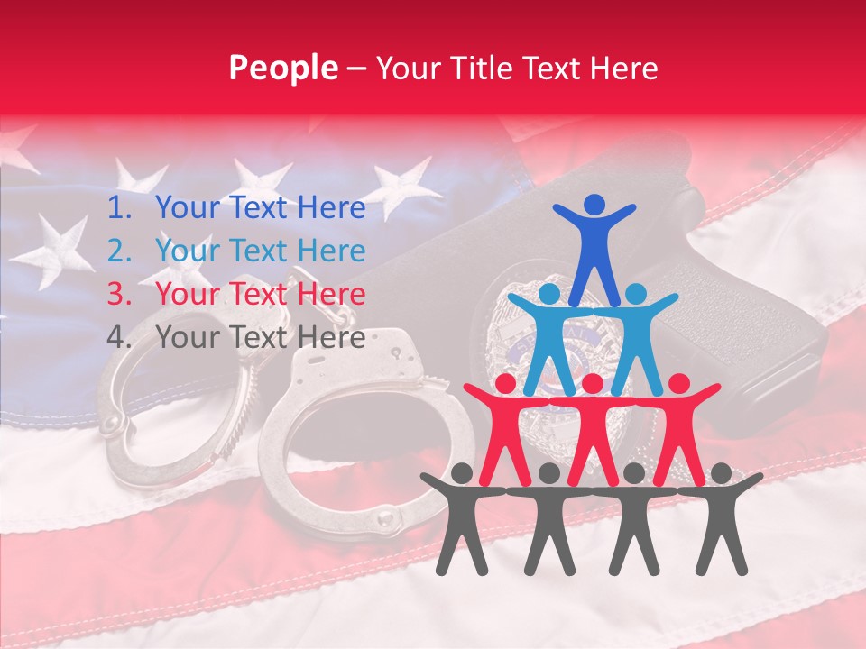 Holster Equipment Usa PowerPoint Template