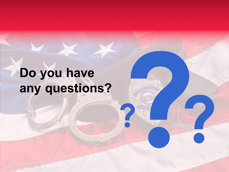 Holster Equipment Usa PowerPoint Template