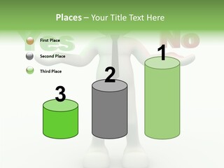 Tie Right Character PowerPoint Template