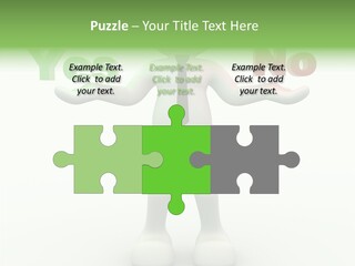 Tie Right Character PowerPoint Template