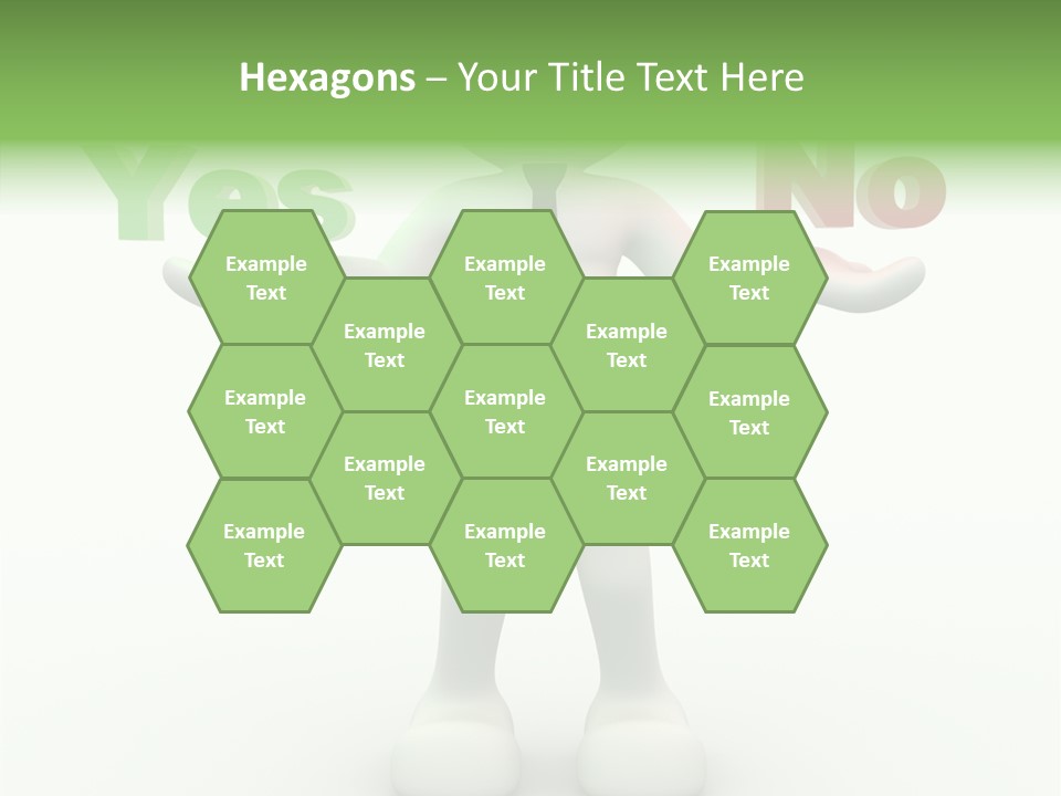 Tie Right Character PowerPoint Template