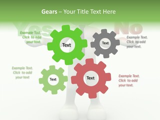 Tie Right Character PowerPoint Template