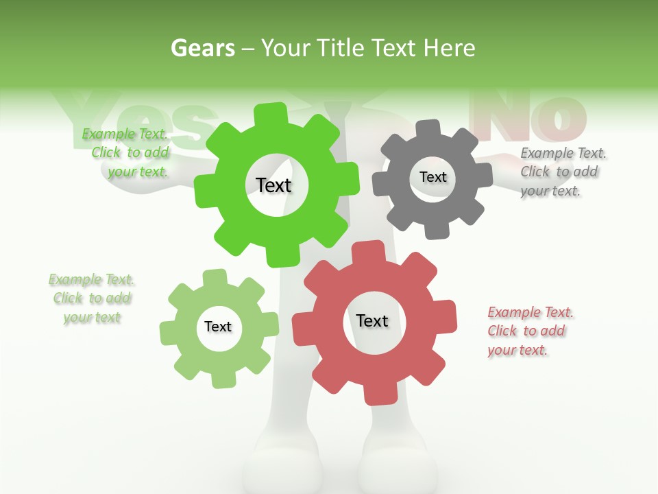 Tie Right Character PowerPoint Template