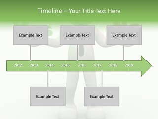 Tie Right Character PowerPoint Template