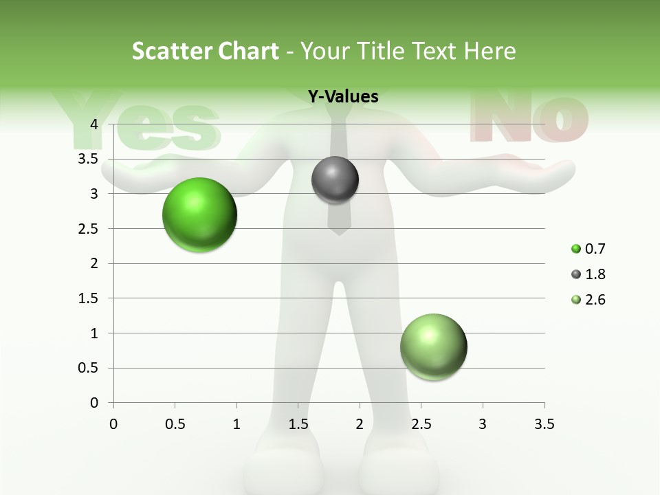 Tie Right Character PowerPoint Template