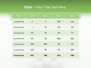 Tie Right Character PowerPoint Template