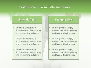 Tie Right Character PowerPoint Template