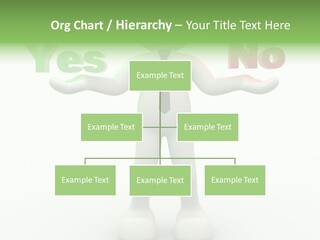 Tie Right Character PowerPoint Template