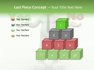 Tie Right Character PowerPoint Template
